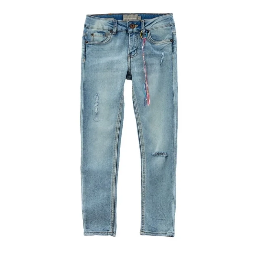 Lucky Brand Zoe Skinny Distressed Jeans Pants NEW